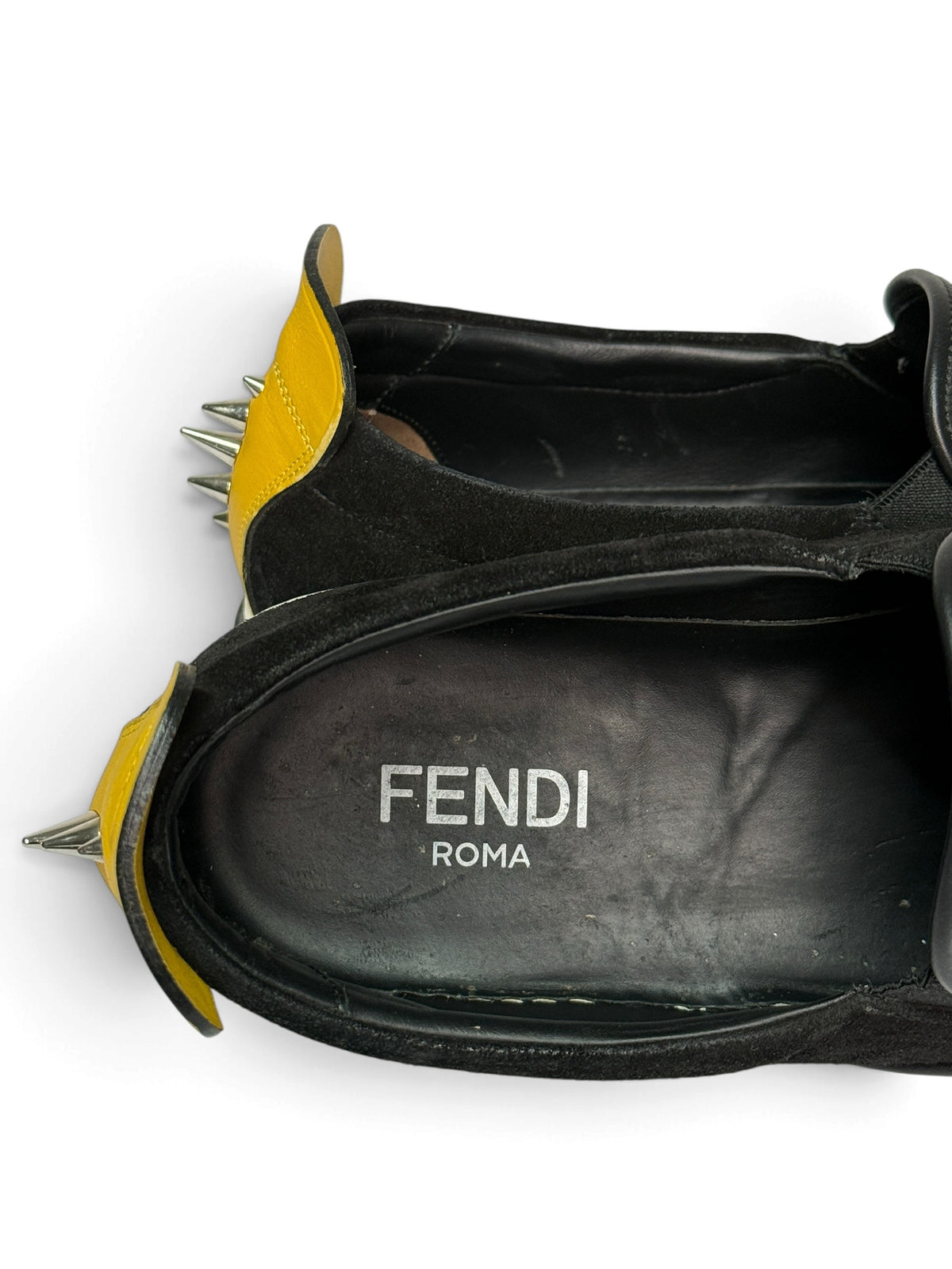 Fendi Monster Slip-On Sneaker Black