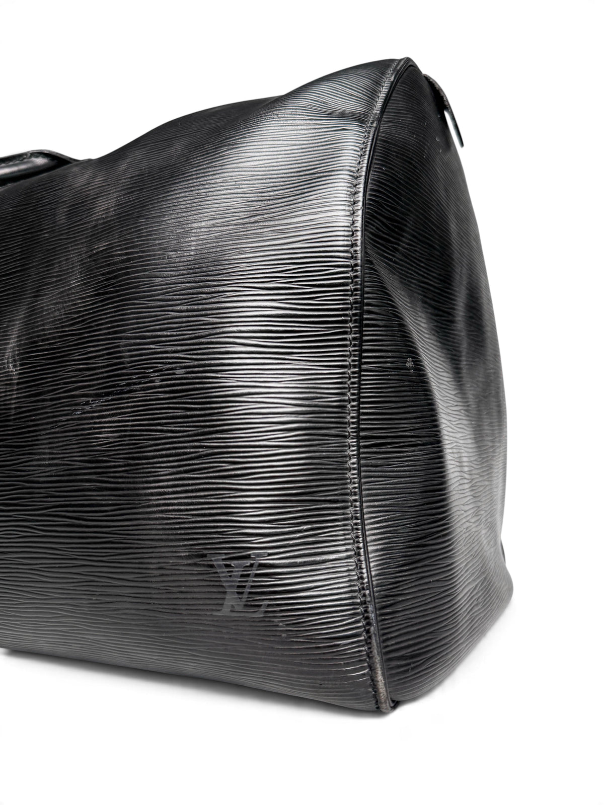 Louis Vuitton 1993 Keepall 55 Black Epi Leather