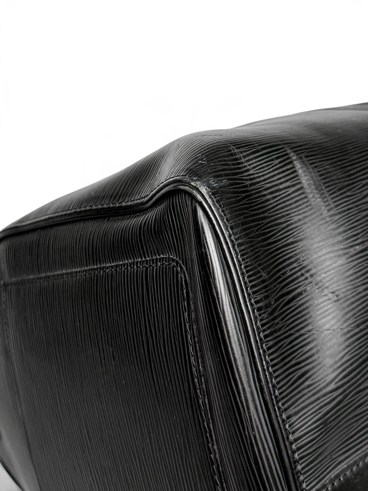 Louis Vuitton 2006 Keepall 55 Black Epi Leather