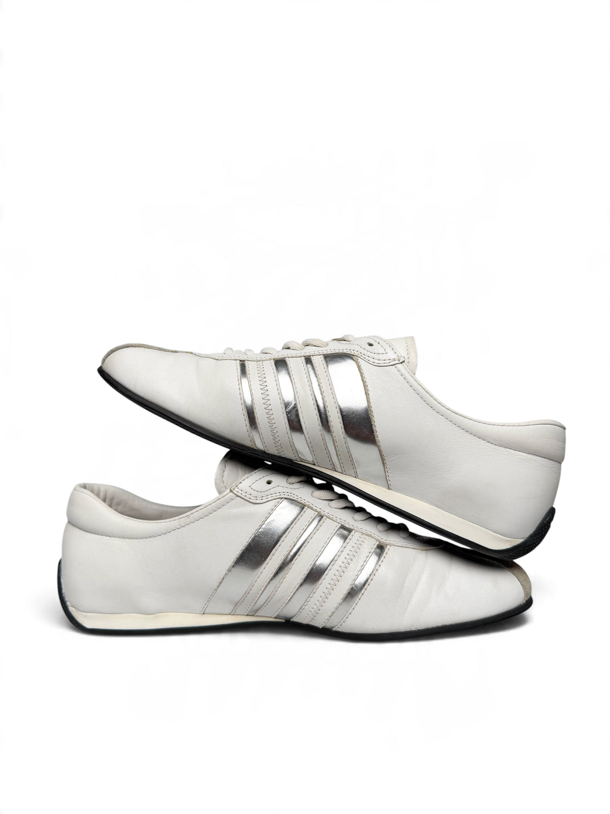 Prada Vintage Leather Sneaker White/Silver