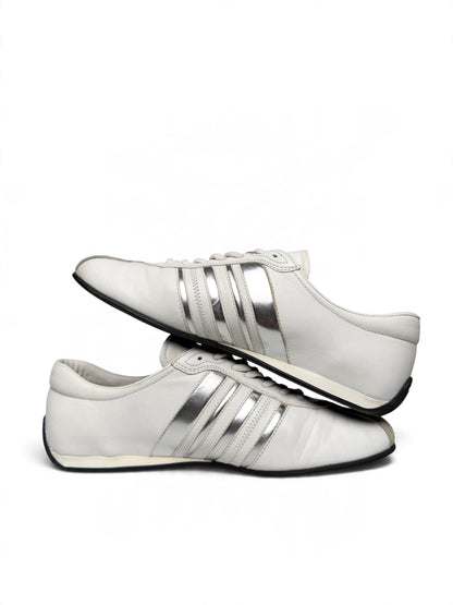 Prada Vintage Leather Sneaker White/Silver