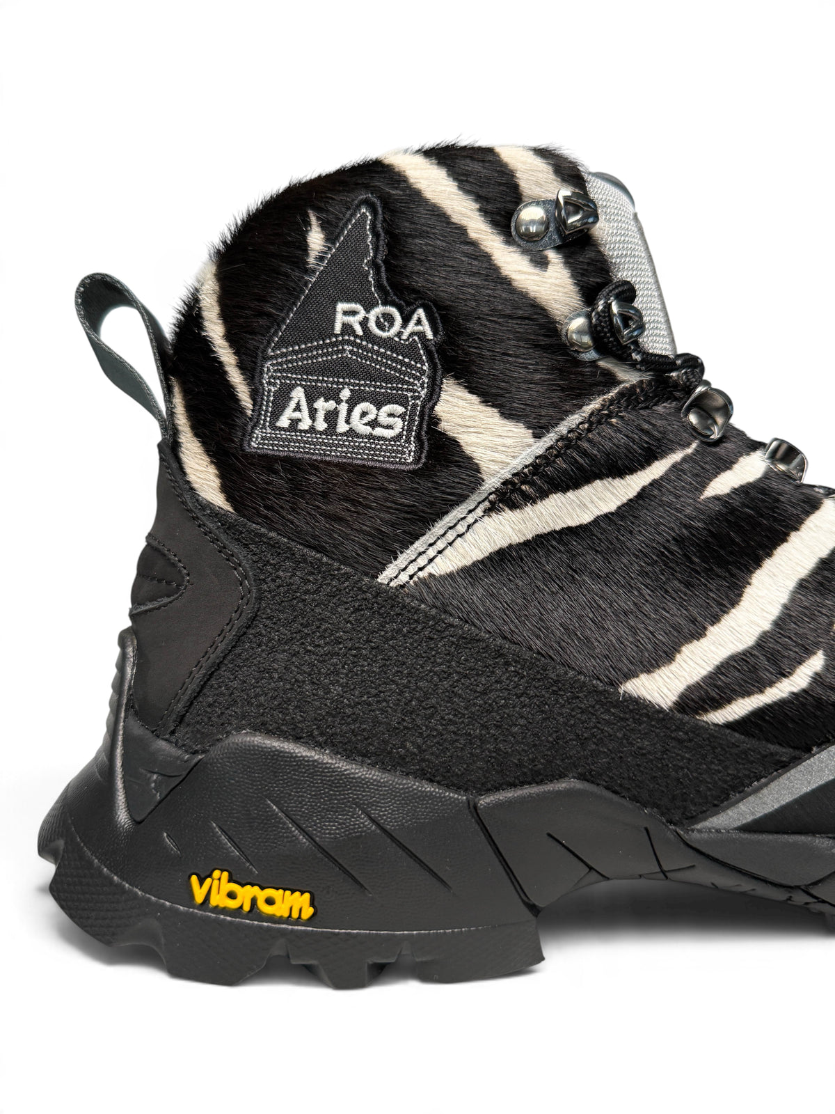 ROA x Aries Andreas Boots Pony Hair