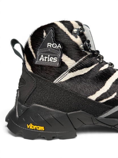ROA x Aries Andreas Boots Pony Hair