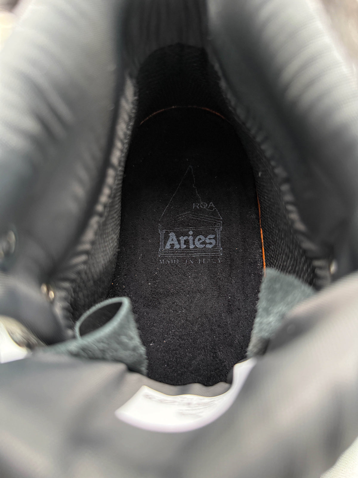 ROA x Aries Andreas Boots Pony Hair