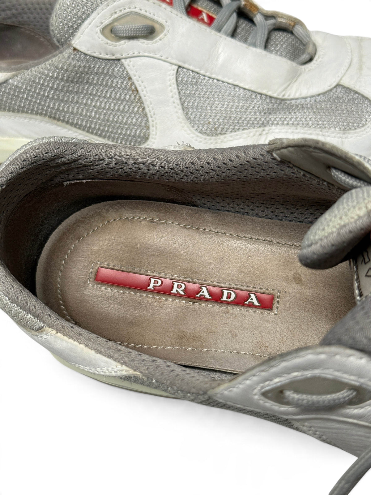 Prada Vintage America's Cup White