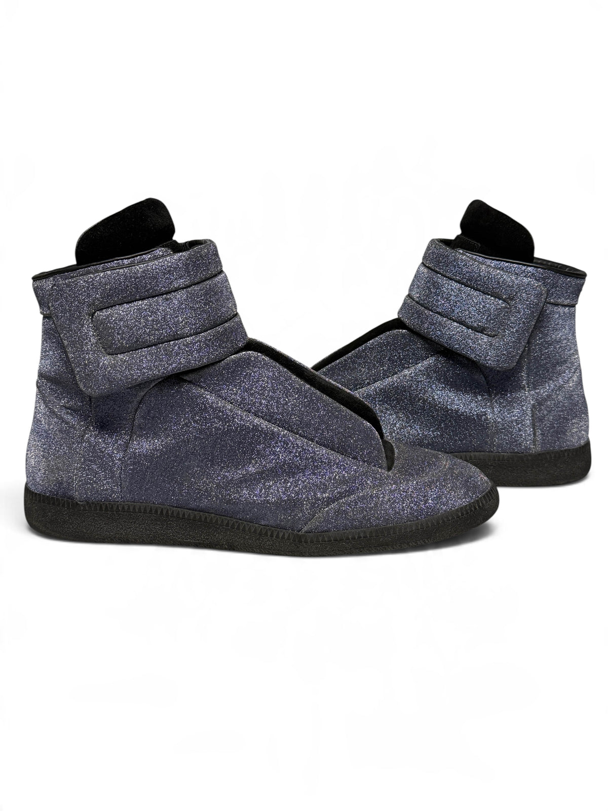 Maison Margiela Future High Glitter Dark Blue