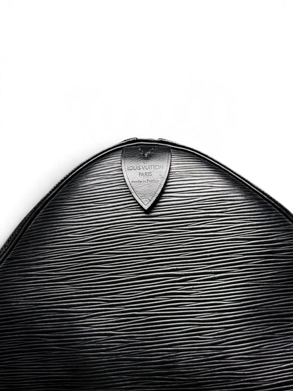 Louis Vuitton 1993 Keepall 55 Black Epi Leather