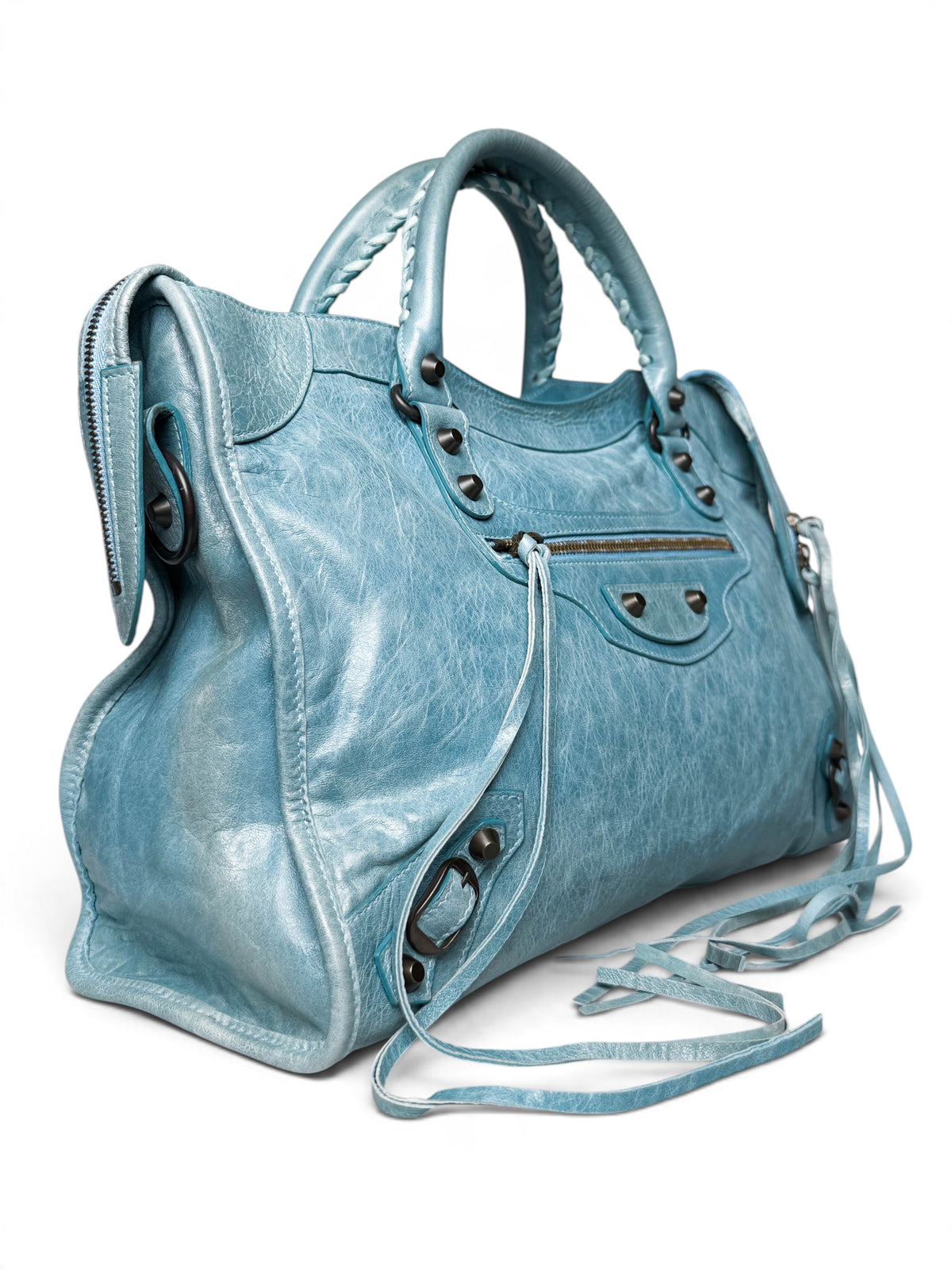 Balenciaga Classic City Bag Light Blue