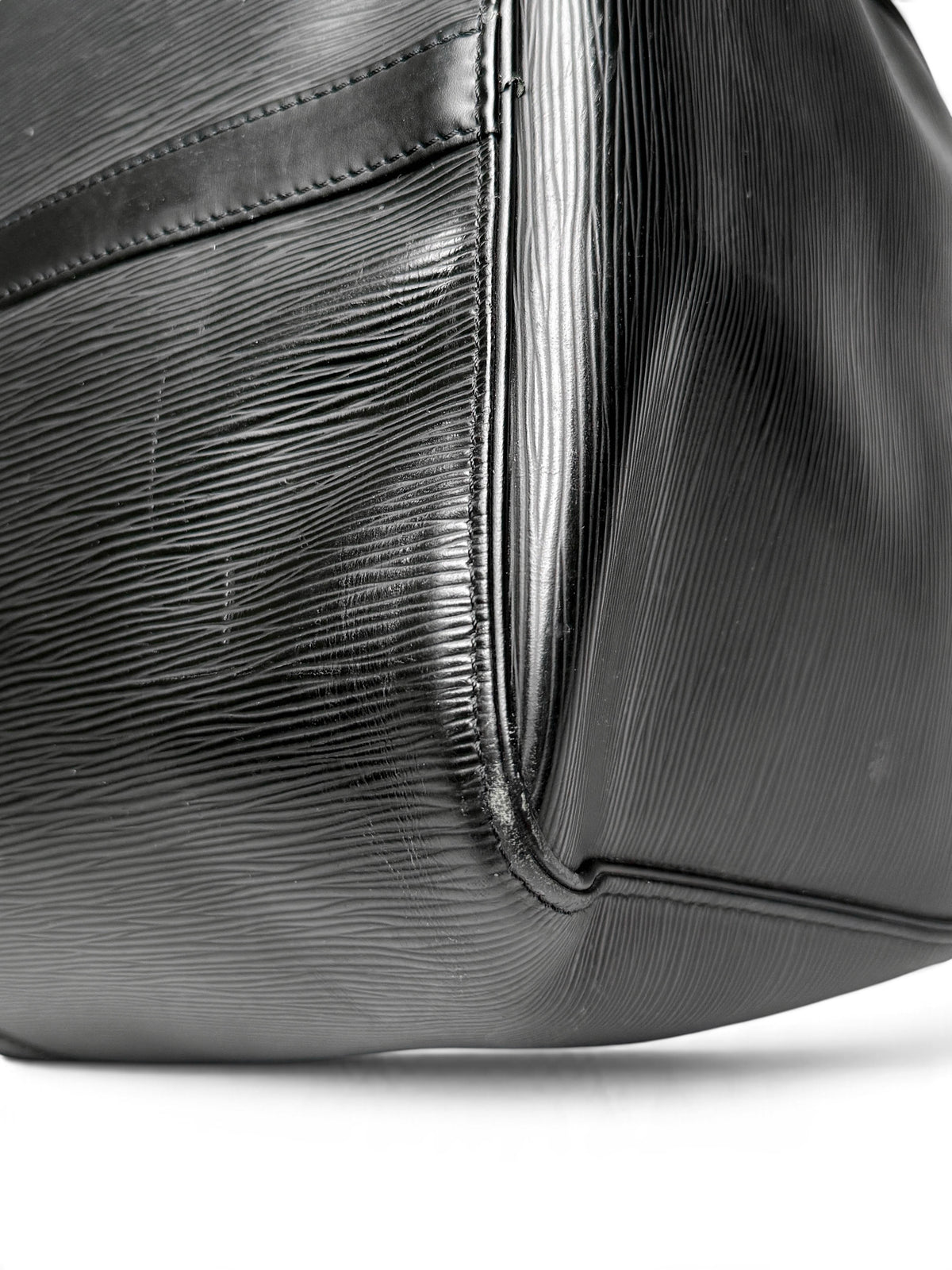 Louis Vuitton 2006 Keepall 55 Black Epi Leather
