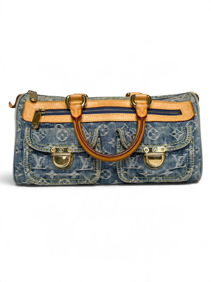 Louis Vuitton Speedy Neo Denim Bag