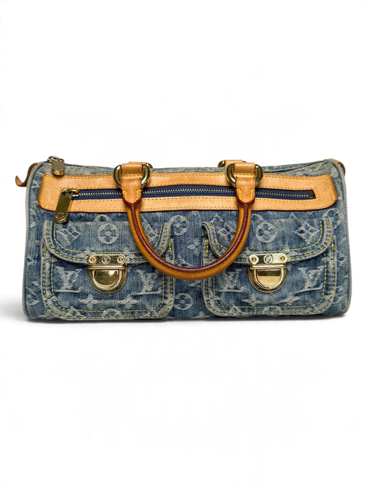 Louis Vuitton Speedy Neo Denim Bag