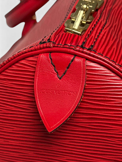 Louis Vuitton Keepall 50 Epi Leather Red 2010