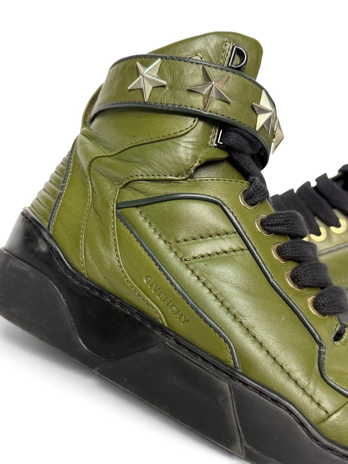 2013 Givenchy Tyson Stars Dark Green (44)