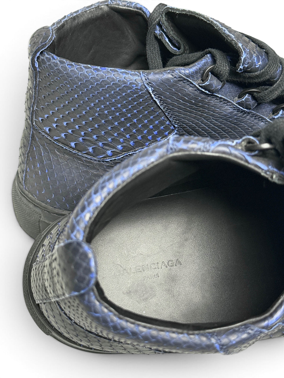 Balenciaga Arena High Python Dark Blue (45.5)