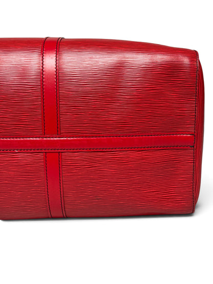 Louis Vuitton Keepall 50 Epi Leather Red 2010