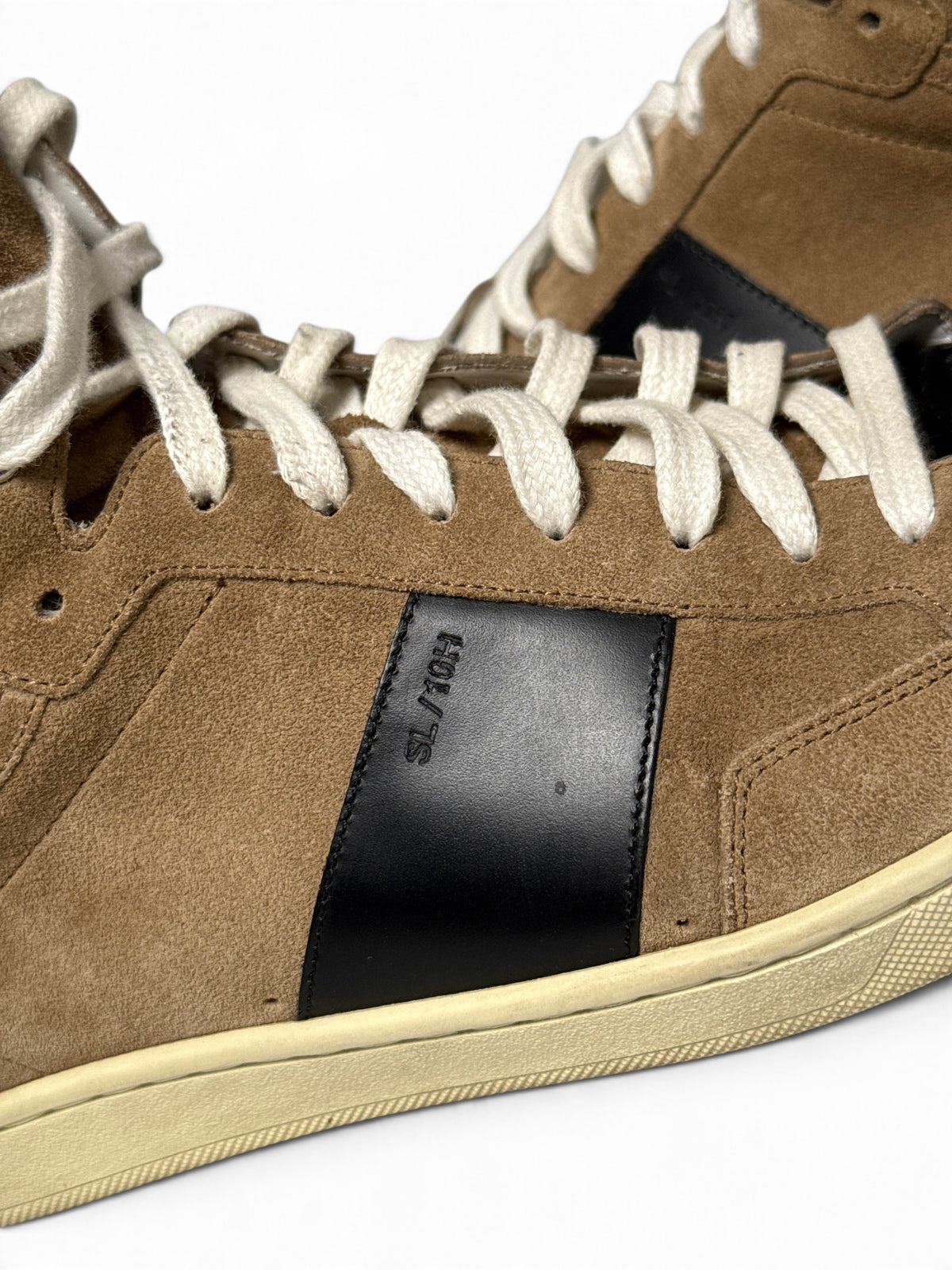 Saint Laurent SL/10H Brown Suede