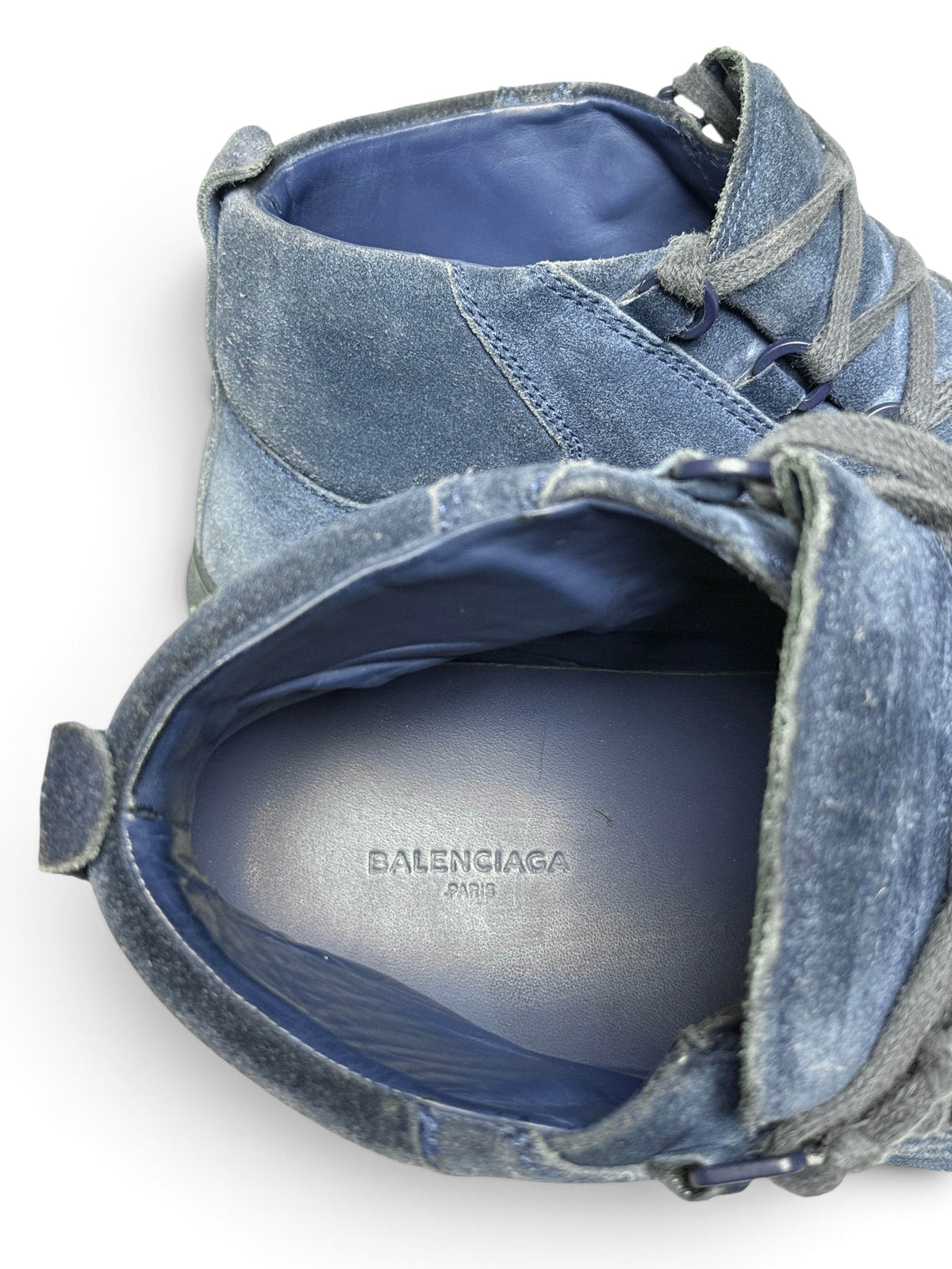 Balenciaga Arena High Suede Blue (43)
