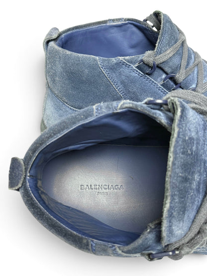 Balenciaga Arena High Suede Blue (43)