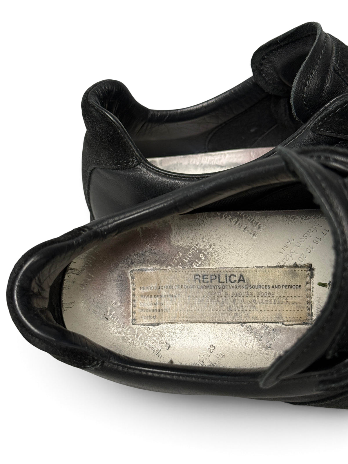 Maison Margiela Replica Low Black (42)