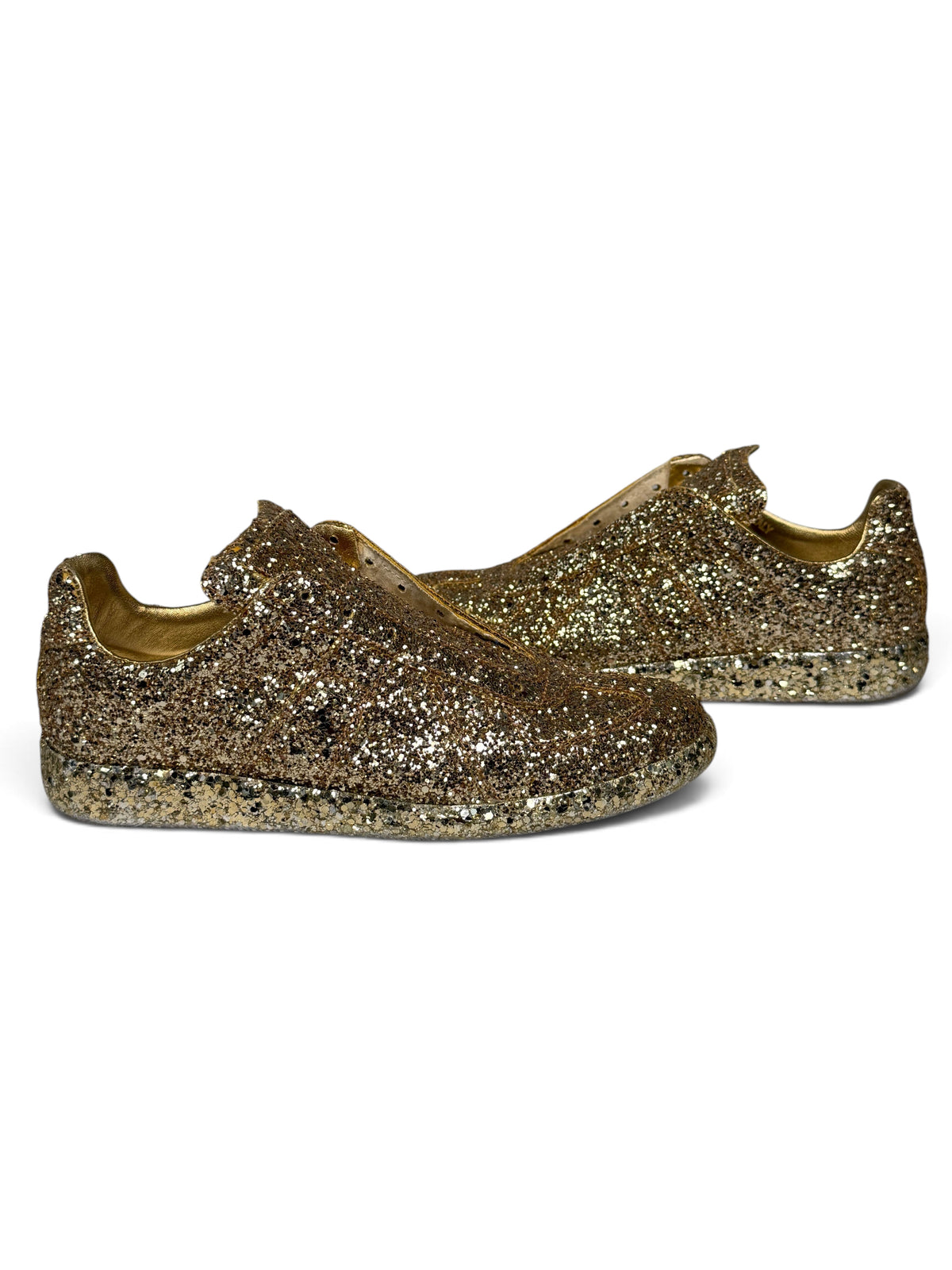 Maison Margiela Replica Low Gold Glitter (37)