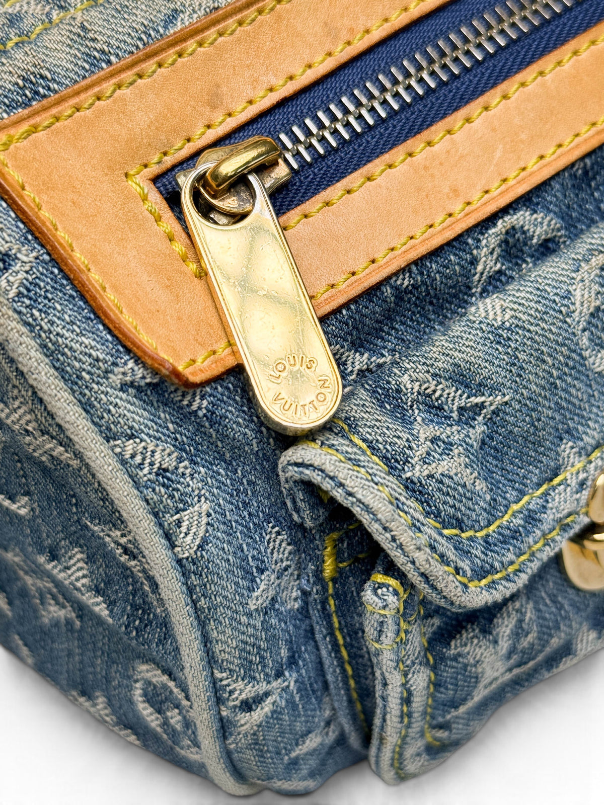 Louis Vuitton Speedy Neo Denim Bag