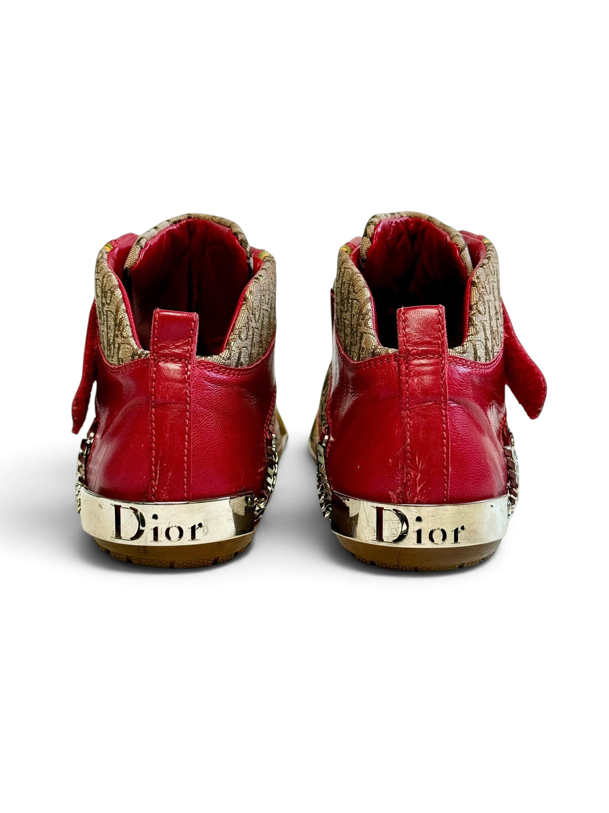 FW2004 Dior Rasta Chain Sneakers