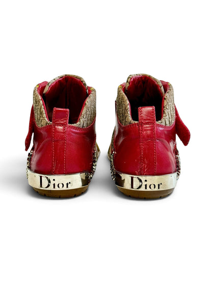 FW2004 Dior Rasta Chain Sneakers