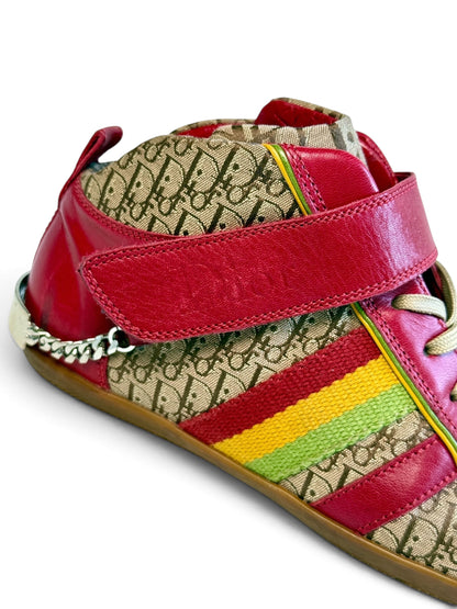 FW2004 Dior Rasta Chain Sneakers