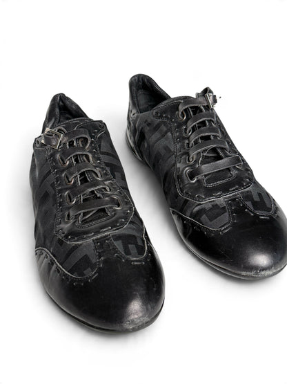 Fendi Vintage Monogram Sneaker Black