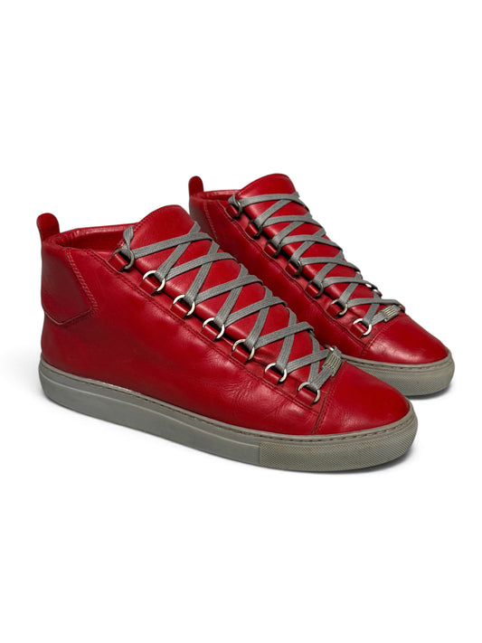 Balenciaga Arena High Red/Grey