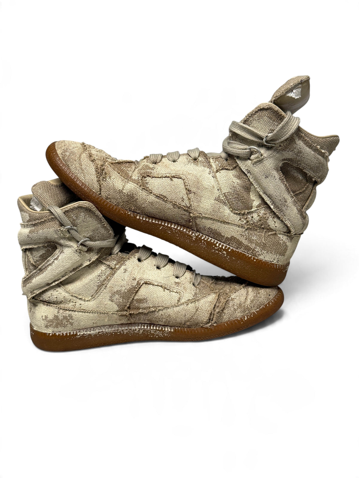 Maison Margiela Distressed High-Tops