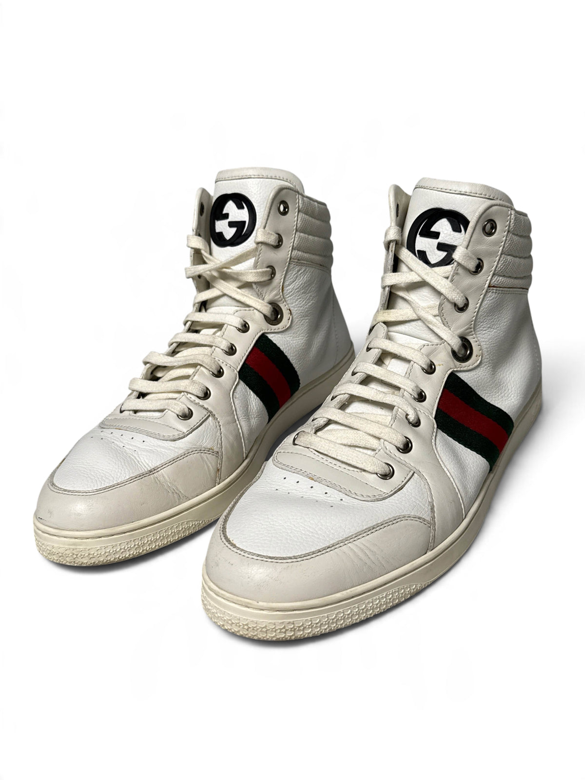 Gucci High-Top Sneaker Retro White