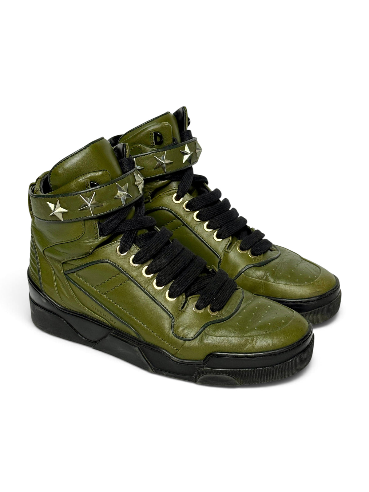 2013 Givenchy Tyson Stars Dark Green (44)