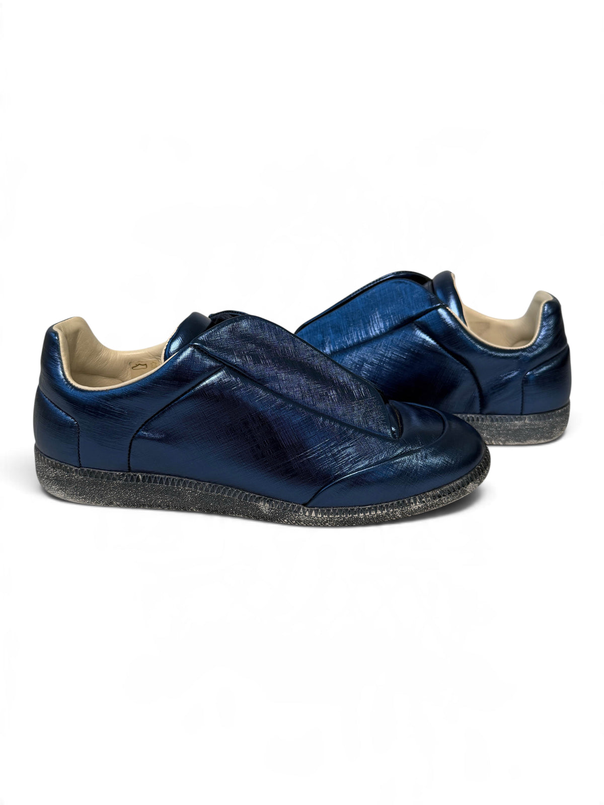 Maison Margiela Future Low Blue Metallic
