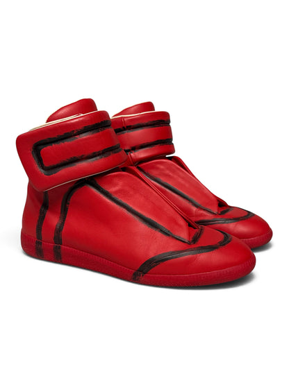 Maison Margiela Future High Red/Black Outline (43)