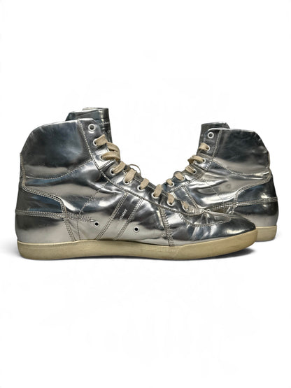 Dior Homme B48 High-Top Sneaker Silver