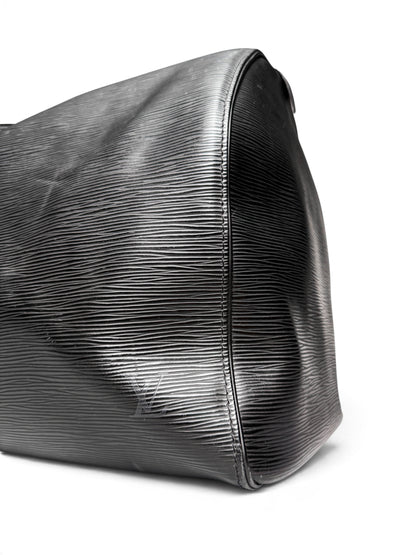 Louis Vuitton 2006 Keepall 55 Black Epi Leather