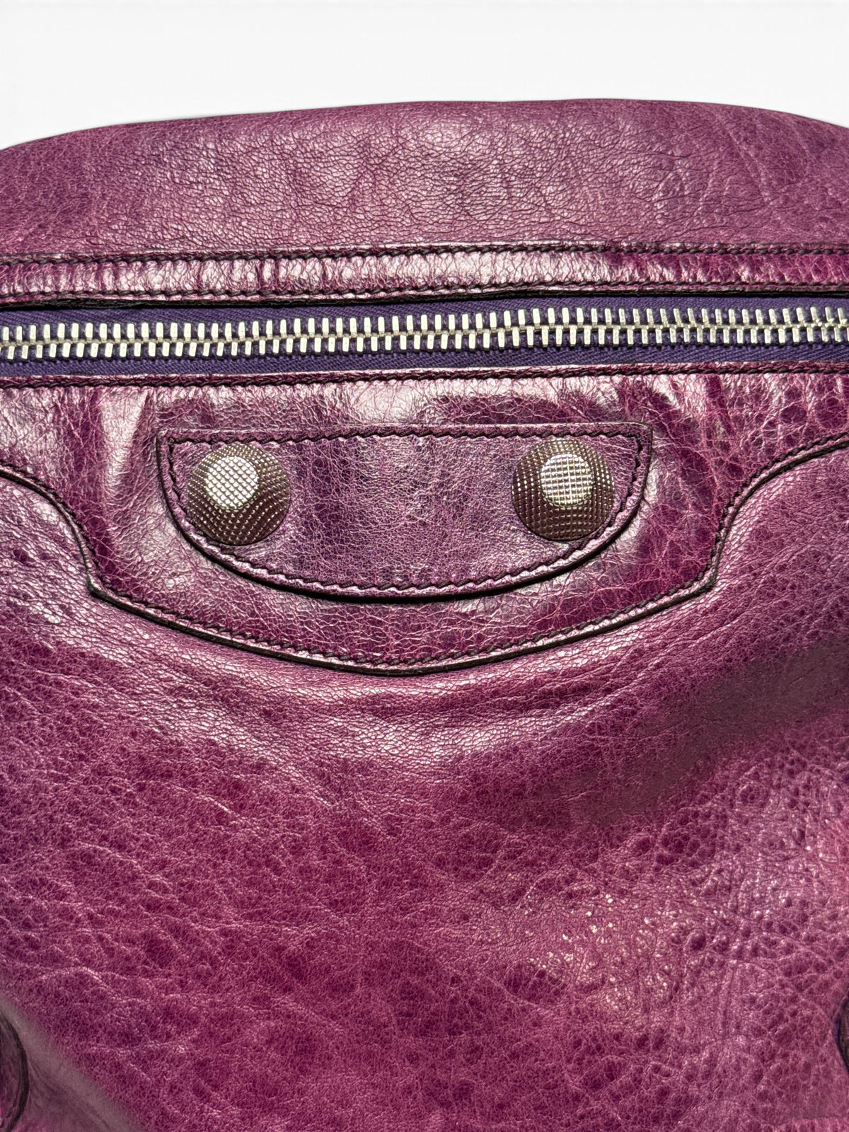 Balenciaga Day Hobo Bag Purple Giant 21