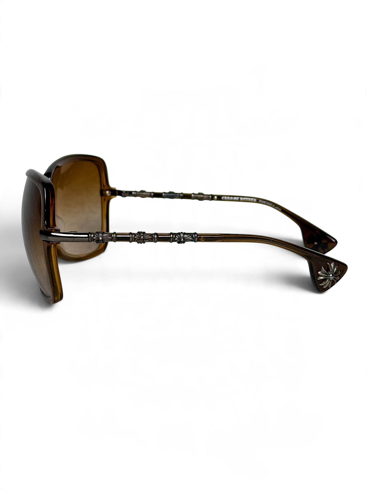 Chrome Hearts IKU-IKU Sunglasses Brown