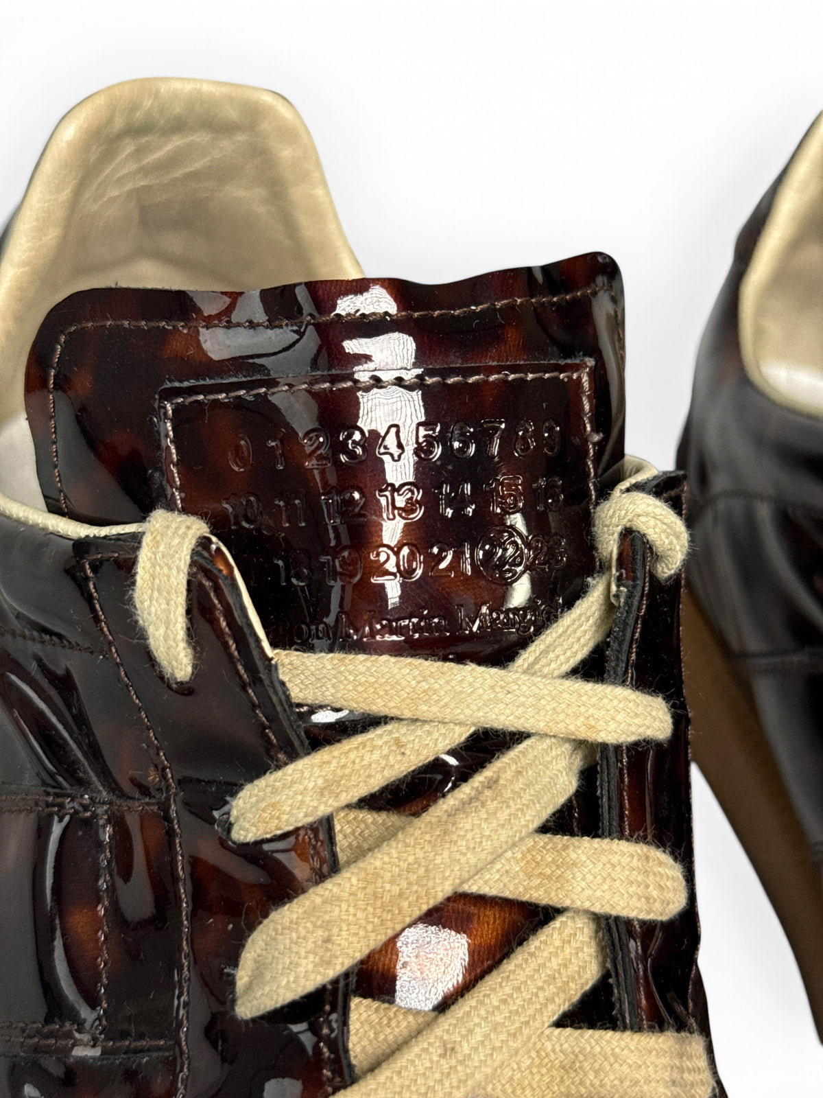 Maison Martin Margiela Replica Tortoise Shell Patent Leather (45)