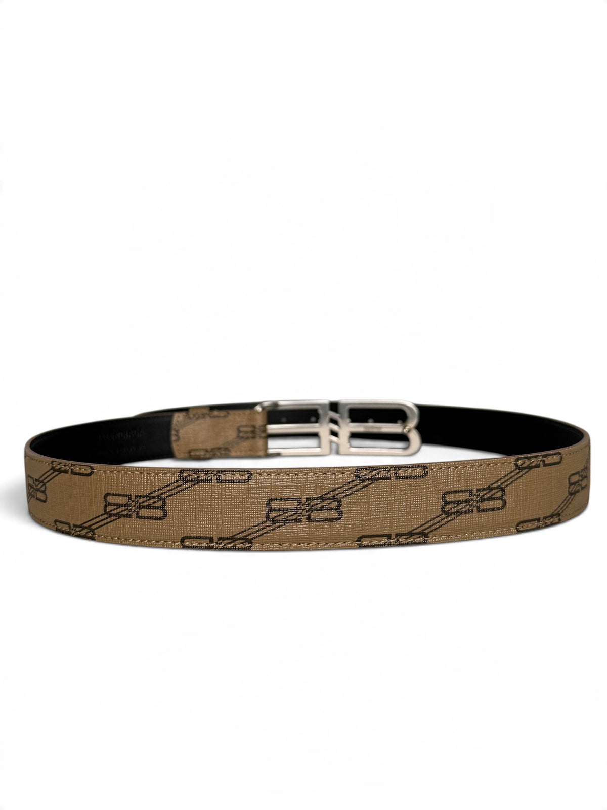 Balenciaga Signature BB Belt Canvas/Leather