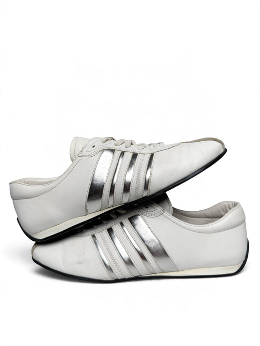 Prada Vintage Leather Sneaker White/Silver