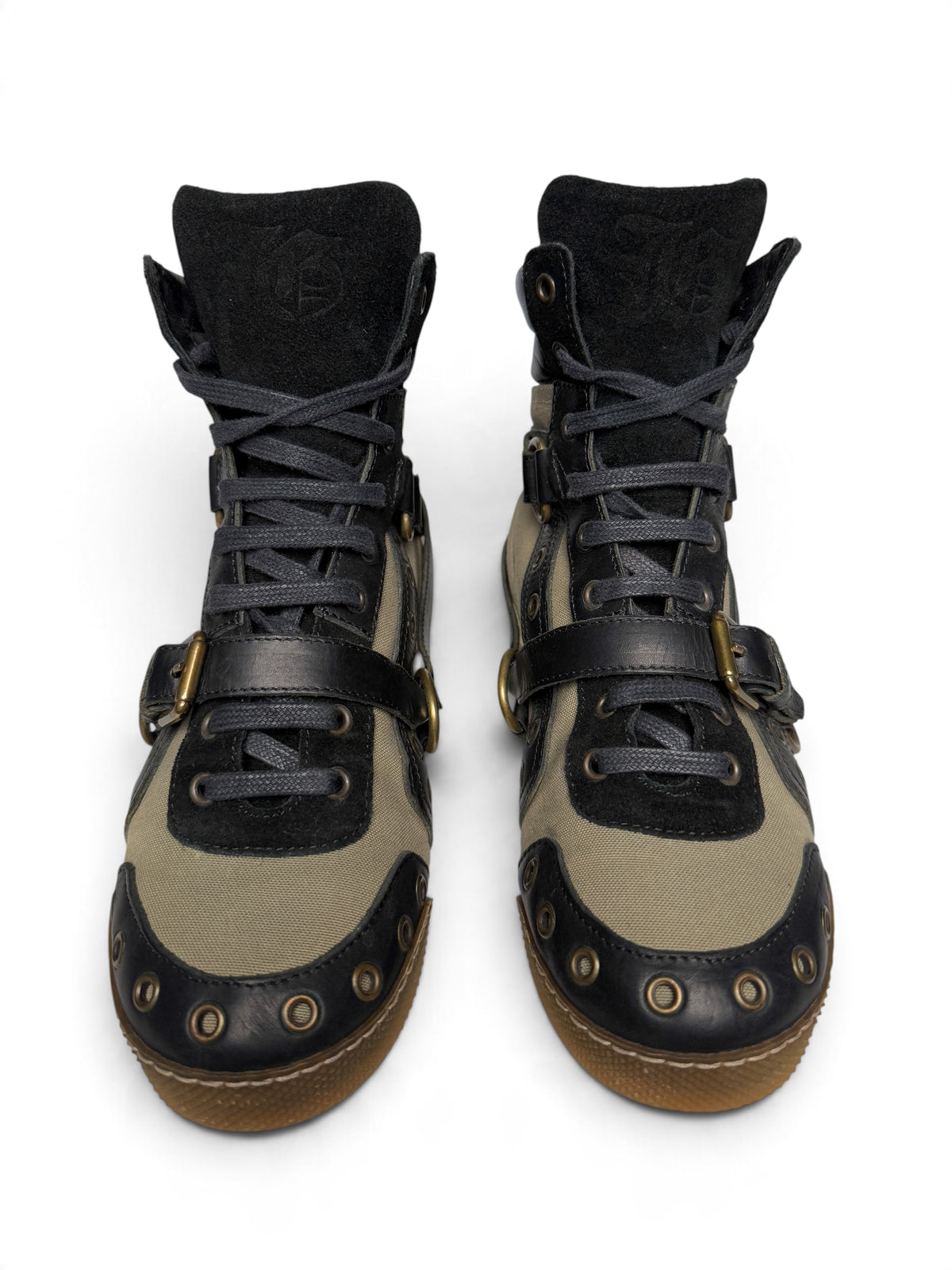 John Galliano Strap Sneaker Leather/Fabric