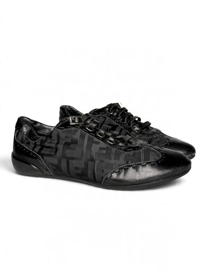 Fendi Vintage Monogram Sneaker Black