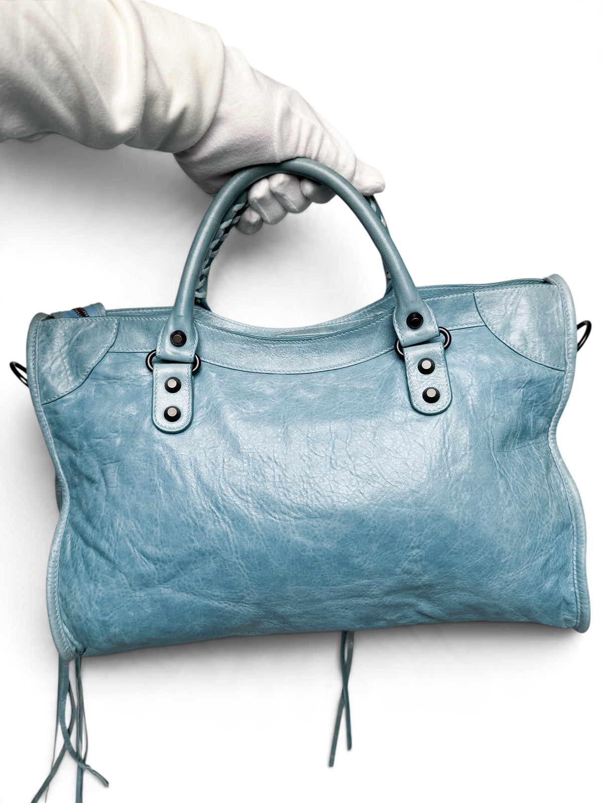 Balenciaga Classic City Bag Light Blue