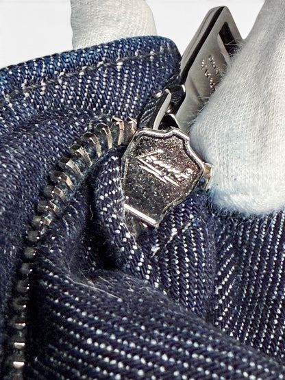 Prada Denim Canapa Bijoux Tote Bag