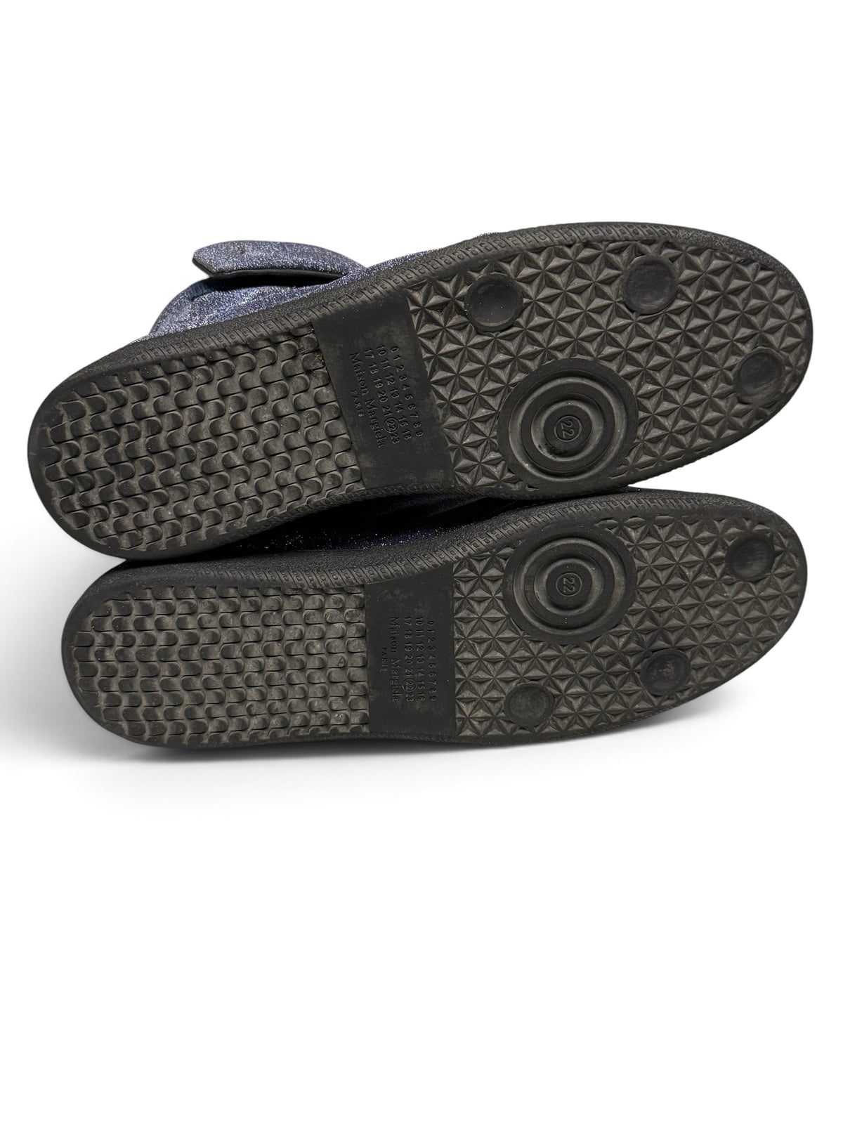 Maison Margiela Future High Glitter Dark Blue