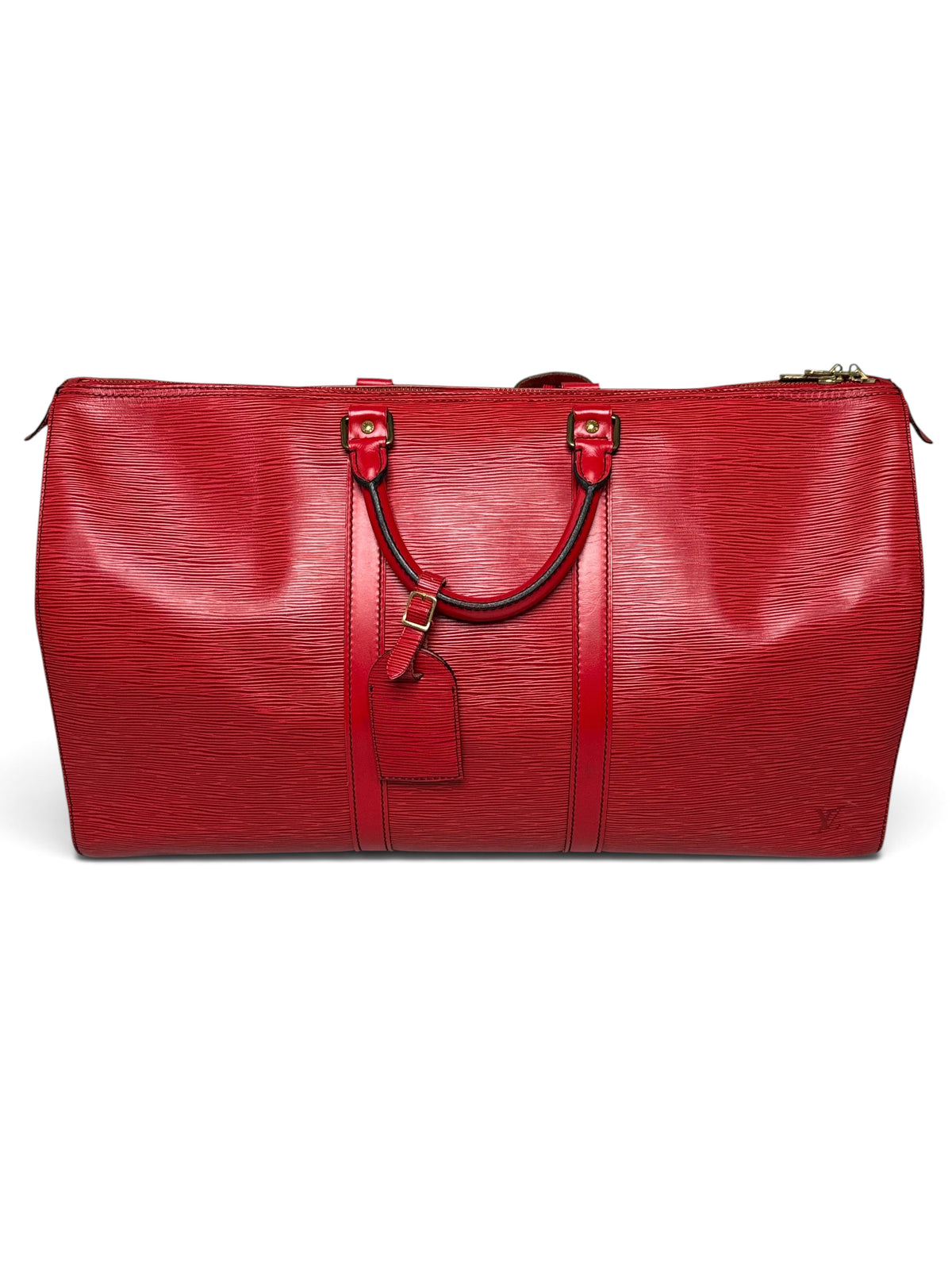 Louis Vuitton Keepall 50 Epi Leather Red 2010