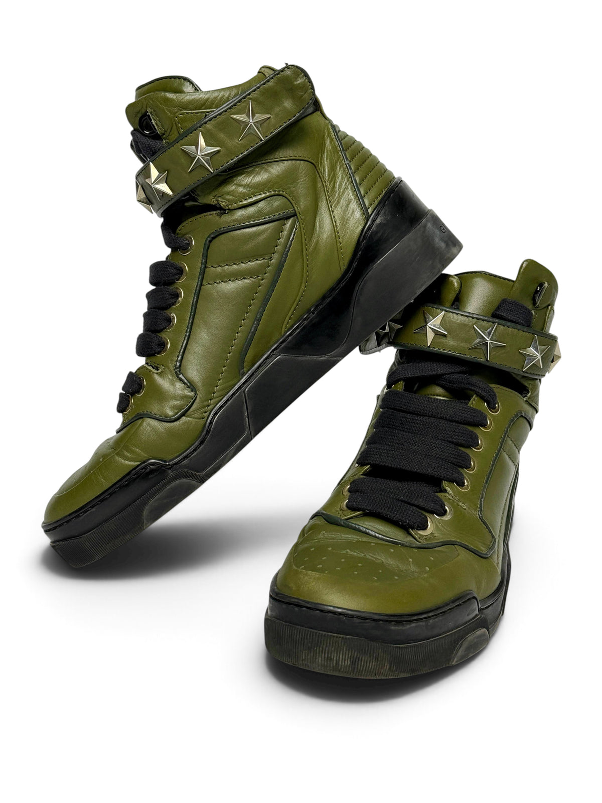 2013 Givenchy Tyson Stars Dark Green (44)